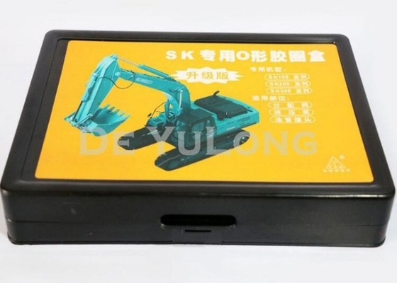 Waterproof Kobelco O Ring Box High Sealing Performance Metric Size Anti toxic