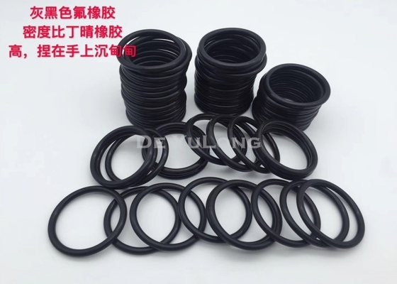 Hydraulische Gummio-Ringe/Widerstand-Japans  FKM der hohen Temperatur O-Ring Schwarz-Farbe